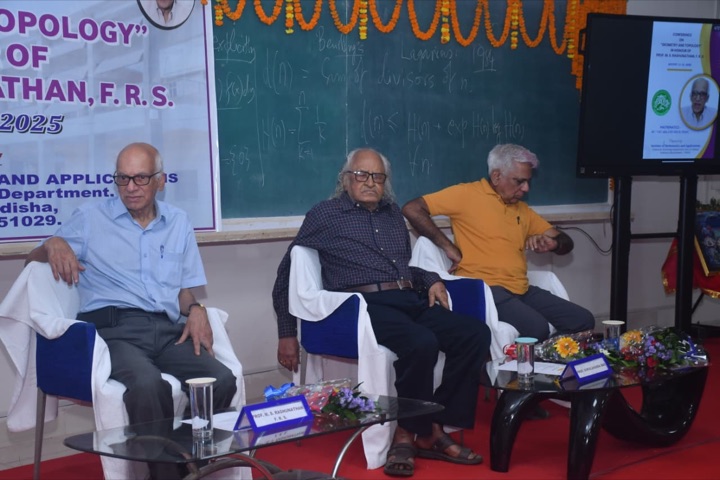 Addressing a conference